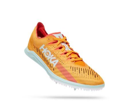 Hoka One One Cielo X LD - Spikes Atletismo Mulher Amarelas / Marrom | PT-h3ZvxlC